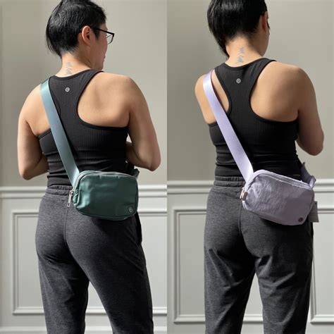 lululemon long strap belt bag.